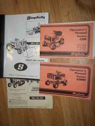 Simplicity Manuals - Simplicity Lawn and Garden Tractors and Equipment  Manuals~nl~From the 1960's-1990's~nl~Have Operators, Parts and a few Service Manuals~nl~Simplicity also made some models for Allis, White, ~nl~AGCO and Massey Tractors~nl~E-Mail for List of Manuals or with your needs~nl~.00 Each Plus Shipping