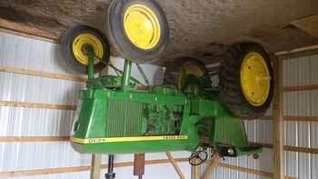 John Deere 4230 - Quad range transmission, very uncommon in open  Station High crop, double rear tomato wheel centers, ~nl~good tag, California tractor. I am second owner, ~nl~three-point hitch, shipping help provided.