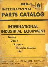 1964 Ih Ind. Implement Book
