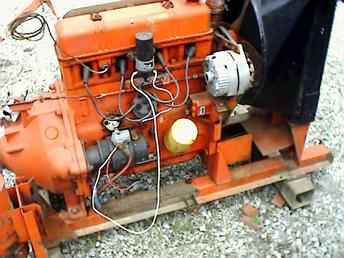Case 630 Tractor Engine