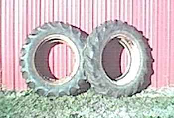 Ford Jubilee Rear Wheel Rims