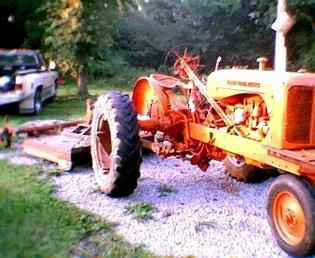 WD 45 Tractor And Mower