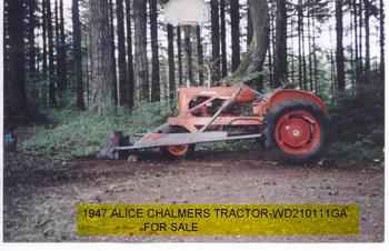 1947 Allis Chalmers Tractor