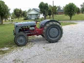 9N Ford Tractor /Finish Mower