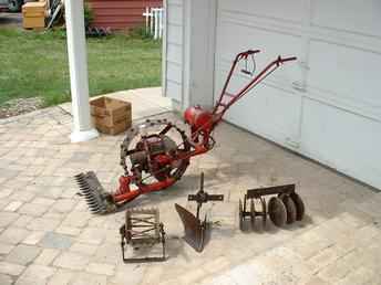 Single Wheel Garden Tractor