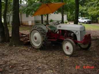 Ford 8N Tractor With Bushhog