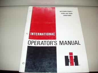 Op Manual For 3388/3588 Ih