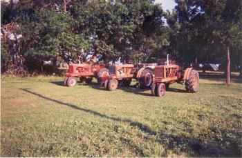 47, 37, 37 WC Allis Tractors