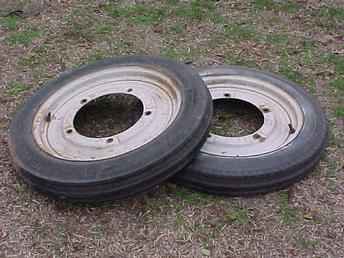 9N, 2N Used FRNT Tires-Wheels