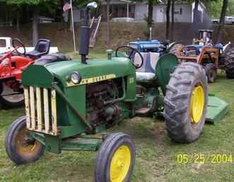 1965 John Deere 1010 With Bushog