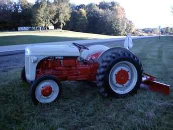 Ford 9N With Blade