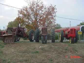 Three Tractors