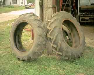 2 Rear Tractor Tires