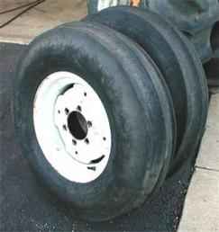 7.50X16 3 Rib Tires And Rims