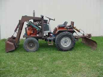 Homemade Loader Tractor