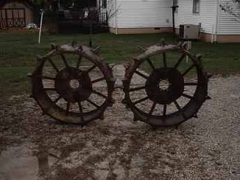 Ih Farmall Rear Steel Wheels