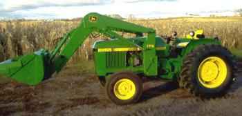 John Deere 50HP Tractor & Loader