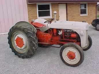 Ford 9N And Plow