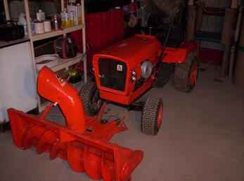 Allis Garden Tractor/Attach