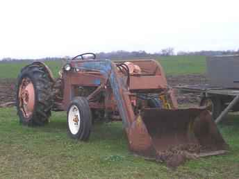 Ford NAA With Loader & Mower