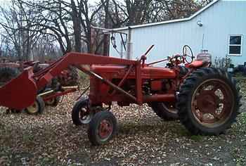Farmall H Wide Front & Loader