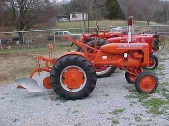 Allis B With Plow