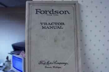 1925 Fordson Tractor Manual