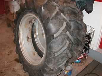Goodyear 13.6 X 28 Tires & Rim