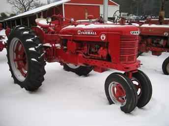 Restored Farmall Super H