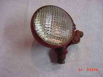 Farmall Rear Bracket &Light 