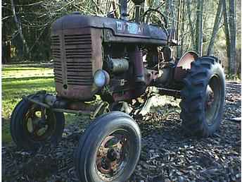 '41 Farmall A With New Rubber