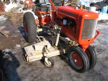 Allis C With Belly Mower