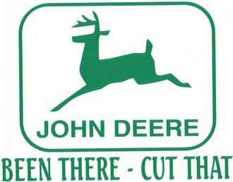 John Deere Vinyl Decal