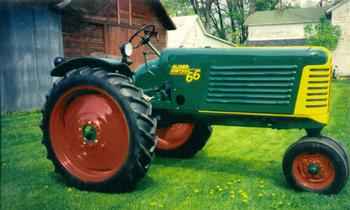 1952 Oliver 66 Row Crop