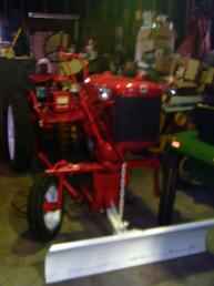 Farmall Cub With Front Blade