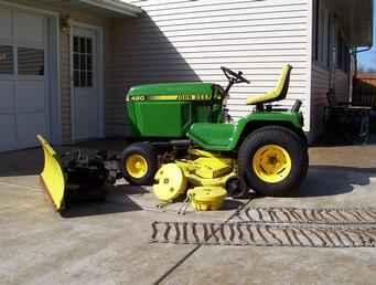 1992 John Deere 420 Garden Tractor
