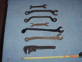 7 Ford Script Wrenches