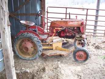 Farmall Cub With Mower