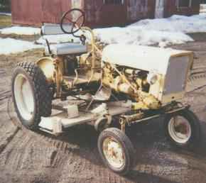 Ih Cub With Mower+Fast-Hitch