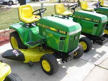 John Deere 322 Garden Tractor