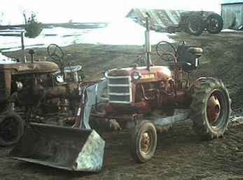 Farmall Cub With 1000 Loader