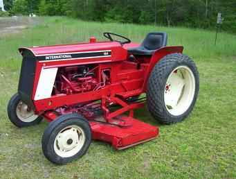 International Cub W/ 5' Mower